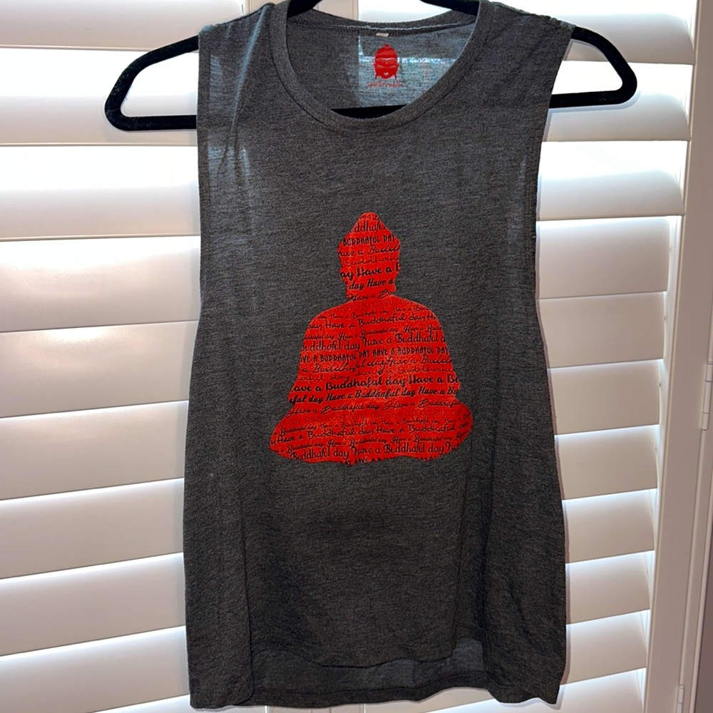 Slightly Buddha Yoga top Size Small